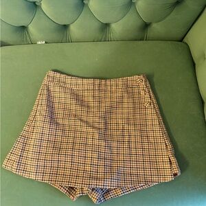 Plaid Women's Shorts